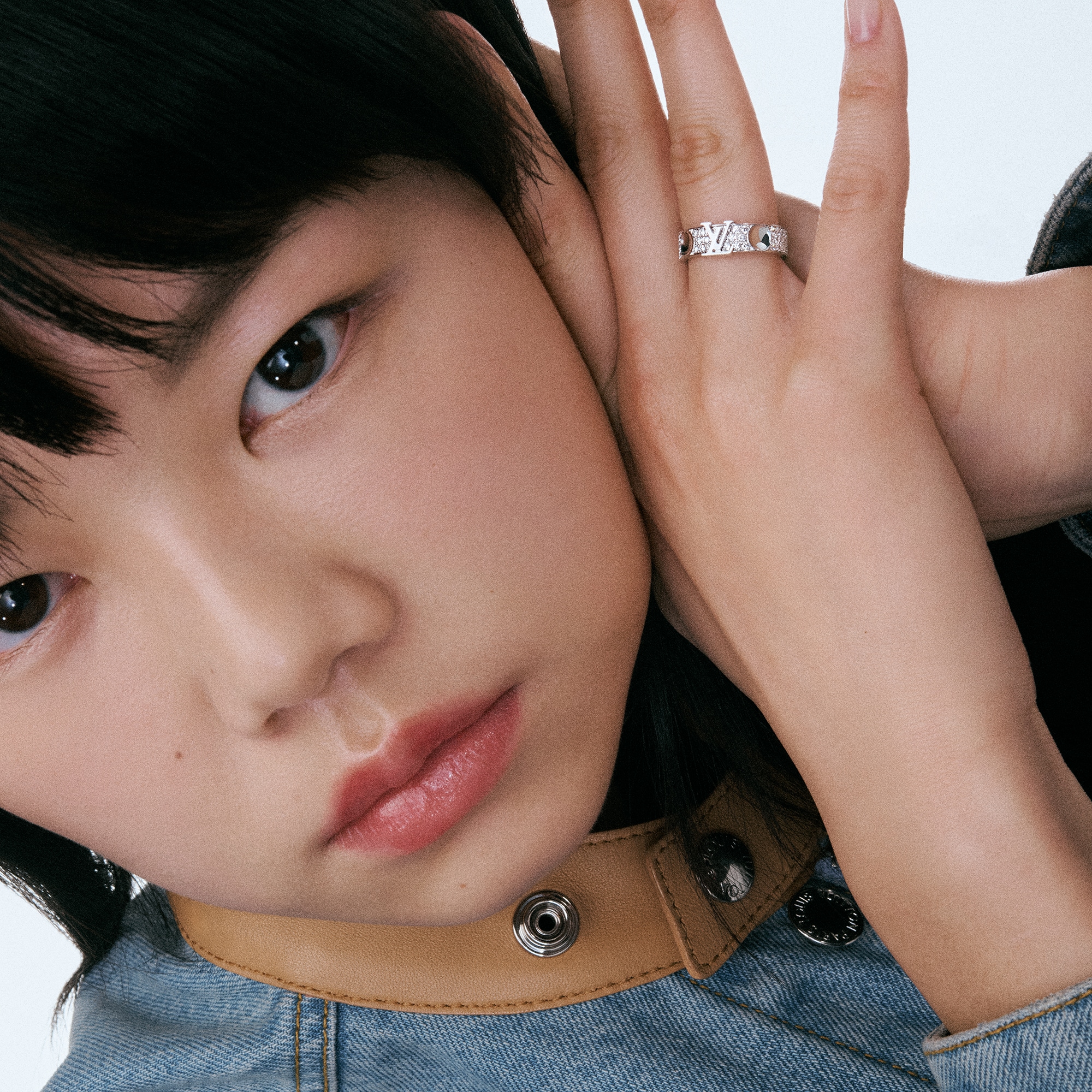 リング アンプラント LV（ホワイトゴールド×ダイヤモンド） ｜ルイ